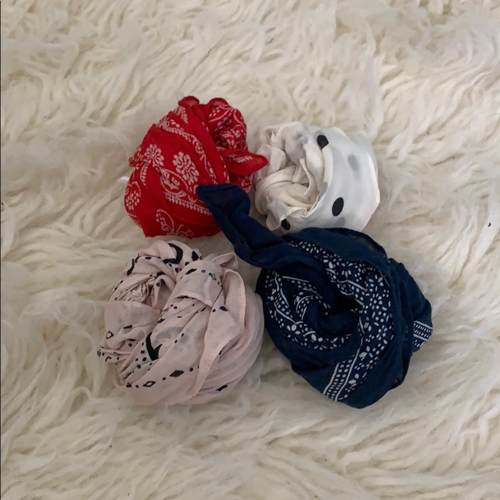 Bundle of 4 Madewell Bandana
